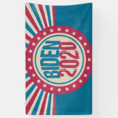 Joe Biden 2020 Retro Political Banner (Vertikal)