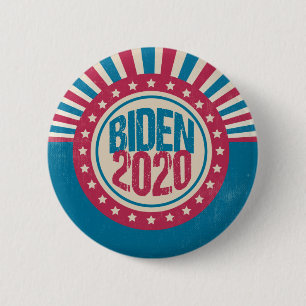 Joe Biden 2020 Retro Politisch Button