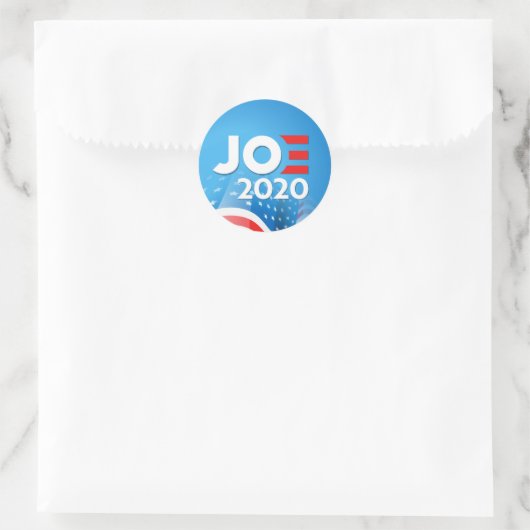 Joe Biden 2020 Runder Aufkleber (Tasche)