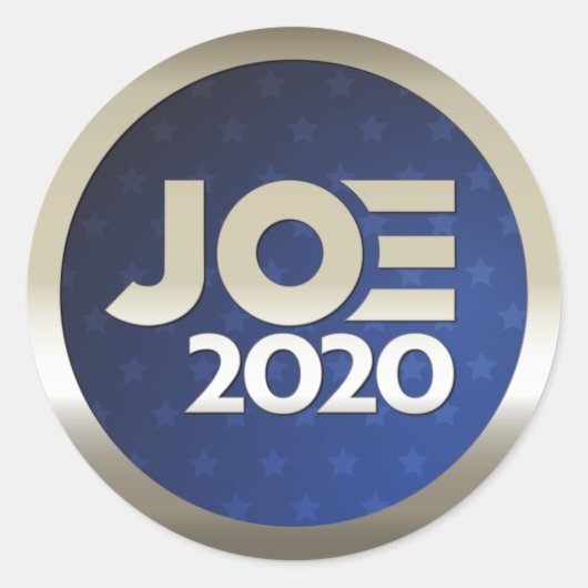 Joe Biden 2020 Runder Aufkleber (Vorderseite)