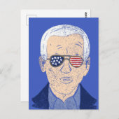 Joe Biden 2020 Wahl Distressed Graphic Postkarte (Vorne/Hinten)