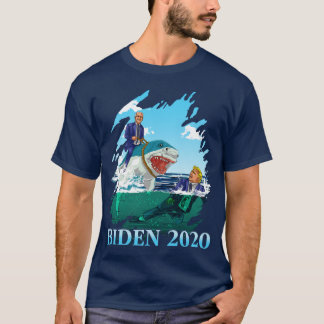 Joe Biden 2020 Wahl Trump hasst Haie T-Shirt