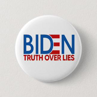 Joe Biden 2020 Wahrheit über Lies Button