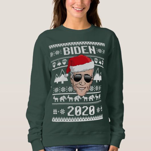 Joe Biden 2020 Weihnachten Sweatshirt (Vorderseite)