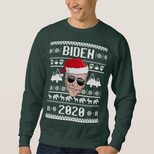 Joe Biden 2020 Weihnachten Sweatshirt (Vorderseite)