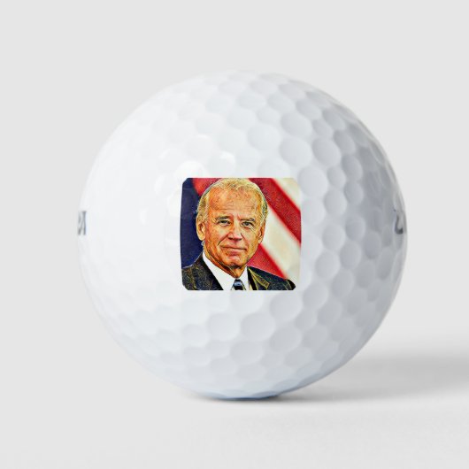 Joe Biden-2020Wahl_ Golfball (Vorderseite)