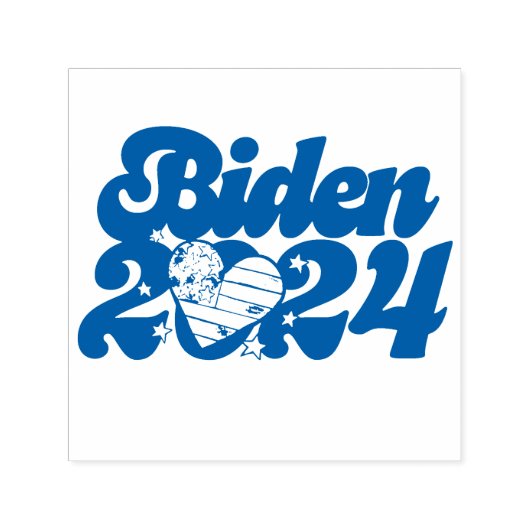 Joe Biden 2024 Abgeordnete Permastempel (Design)