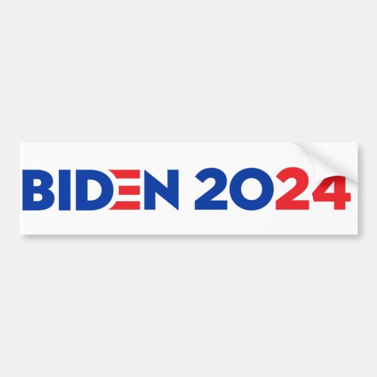 Joe Biden 2024 Autoaufkleber (Vorne)