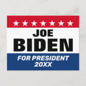 Joe Biden 2024 - Classic Design Postkarte (Vorderseite)