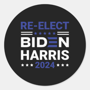 Joe Biden 2024 Demokraten Runder Aufkleber
