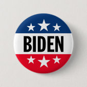 Joe Biden 2024 - Einfache Sterne können Farben änd Button (Vorderseite)