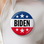 Joe Biden 2024 - Einfache Sterne können Farben änd Button