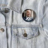 Joe Biden 2024 für Präsident Foto Button (Beispiel)