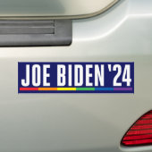 Joe Biden 2024 LGBT Pride Autoaufkleber (Auf Auto)