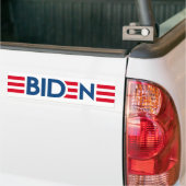Joe Biden 2024 - Moderne Streifen rot Autoaufkleber (Auf Lkw)