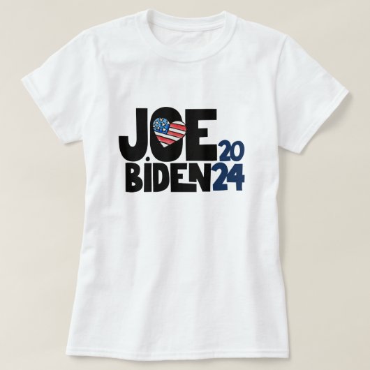 Joe Biden 2024 T-Shirt (Design vorne)