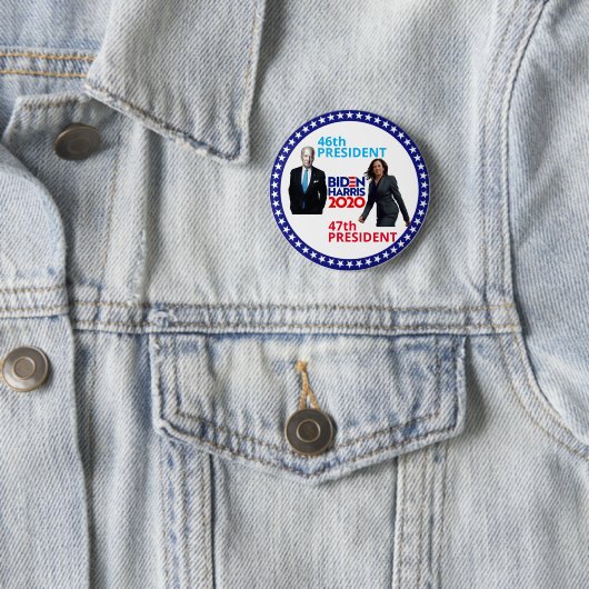 Joe Biden 46. Button (Beispiel)