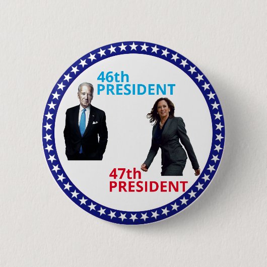Joe Biden 46. Präsident Button (Vorderseite)