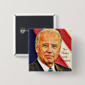 Joe Biden-46. Präsident_ Button (Vorne & Hinten)