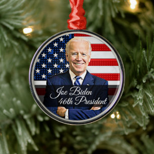 Joe Biden 46. Präsident Keepake Souvenir 2020 Ornament Aus Metall