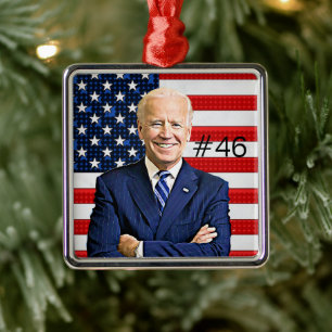 Joe Biden 46. Präsident Keepake Souvenir 2020 Ornament Aus Metall