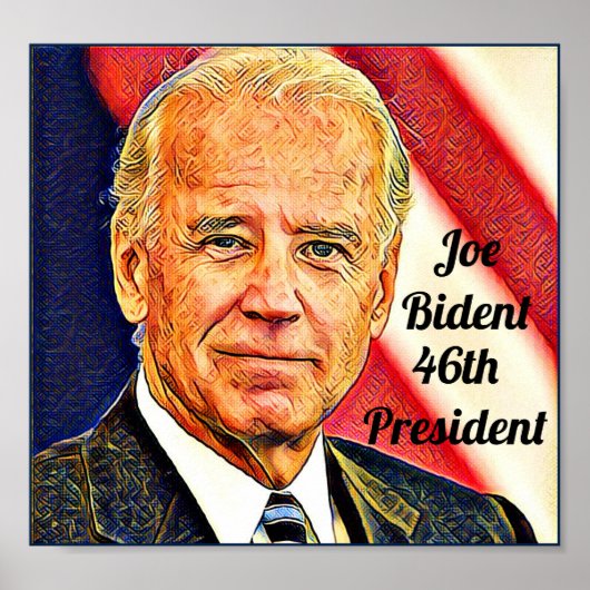 Joe Biden-46. Präsident_ Poster (Vorne)