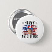 Joe Biden 4. Juli Frohe Ostern 4. Juli USA Button (Vorne & Hinten)