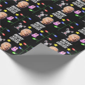 JOE BIDEN 4. OSTERE CHRISTMAS FUNNY VERWECHSELT GESCHENKPAPIER (Ecke)