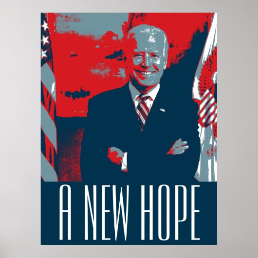 Joe Biden A NEW HOPE Poster (Vorne)