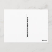 JOE BIDEN ALLE MÄDCHEN, DIE ICH SCHNEIFEN HABE, BE POSTKARTE (Rückseite)