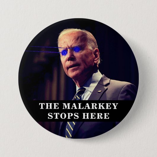 Joe Biden als Dark Brandon Button (Vorderseite)