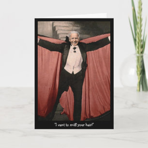 Joe Biden anpassbare Halloween-Karte Feiertagskarte
