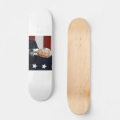 Joe Biden Art Skateboard (Vorderseite)