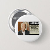 Joe Biden auf Clarence Thomas Button (Vorne & Hinten)
