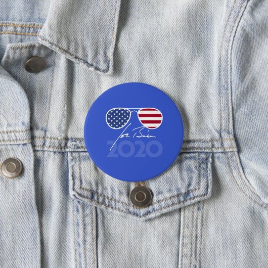 Joe Biden Aviators 2020 Button (Beispiel)