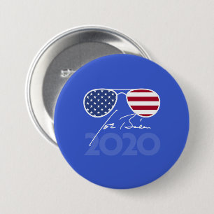 Joe Biden Aviators 2020 Button