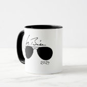 Joe Biden Aviators 2024 Tasse (Vorderseite Links)