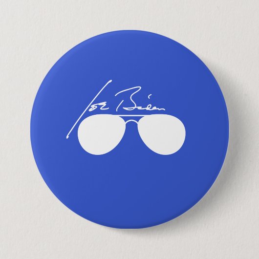 Joe Biden Aviators Button (Vorderseite)