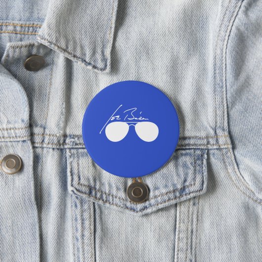 Joe Biden Aviators Button (Beispiel)