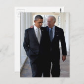 Joe! Biden & Barack Obama Postkarte (Vorne/Hinten)
