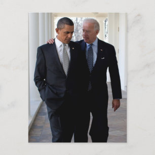 Joe! Biden & Barack Obama Postkarte