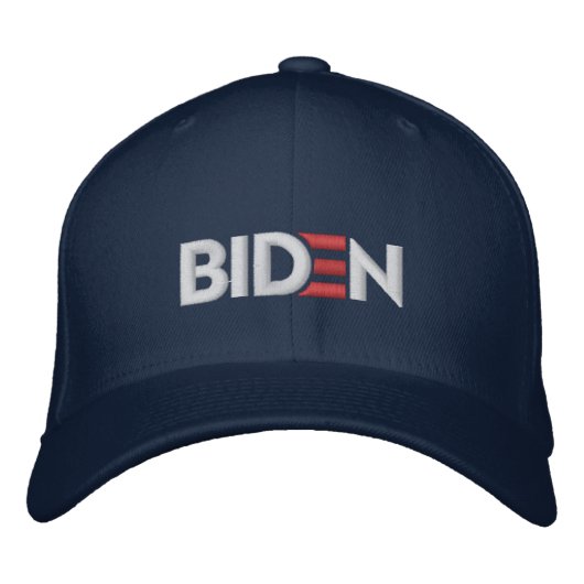 JOE BIDEN BESTICKTE BASEBALLKAPPE (Vorderseite)