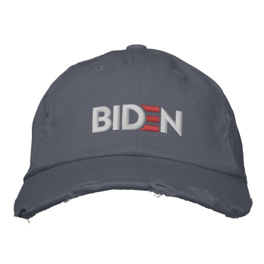 JOE BIDEN BESTICKTE BASEBALLKAPPE (Vorderseite)