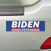 Joe Biden, Biden 2016 Autoaufkleber (Auf Auto)
