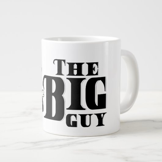 Joe Biden Big Typ Jumbo Coffee Tasse (Vorderseite Rechts)