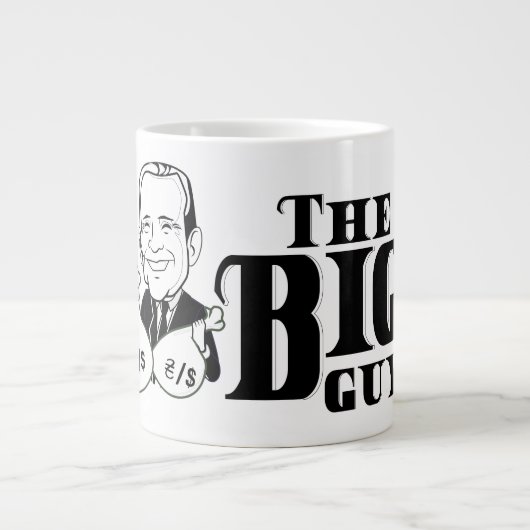 Joe Biden Big Typ Jumbo Coffee Tasse (Vorderseite)