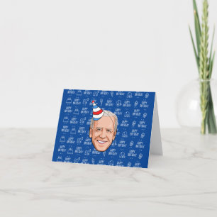 JOE BIDEN BIRTHDAY DANKESKARTE