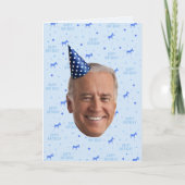 JOE BIDEN BIRTHDAY KARTE (Vorderseite)