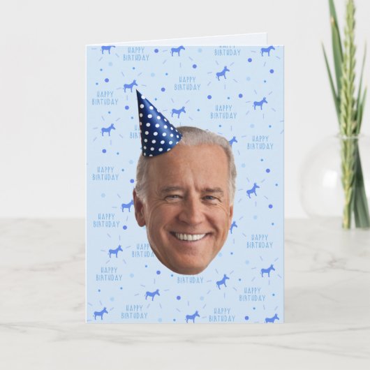 JOE BIDEN BIRTHDAY KARTE (Vorderseite)
