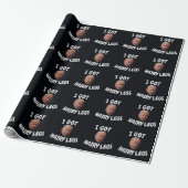 JOE BIDEN BIRTHDAY ODER CHRISTMAS WRAPPING PAPER GESCHENKPAPIER (Ungerollt)